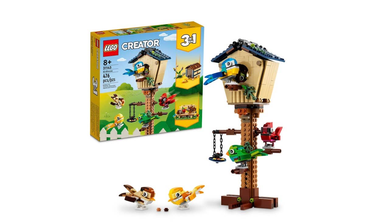 Walmart Is Selling a Playful 476-Piece 'Bird House' Lego Set