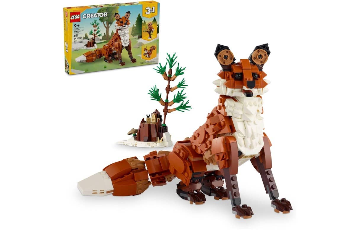 Amazon Is Selling a Creative 667-Piece Forest Lego Set Perfect for