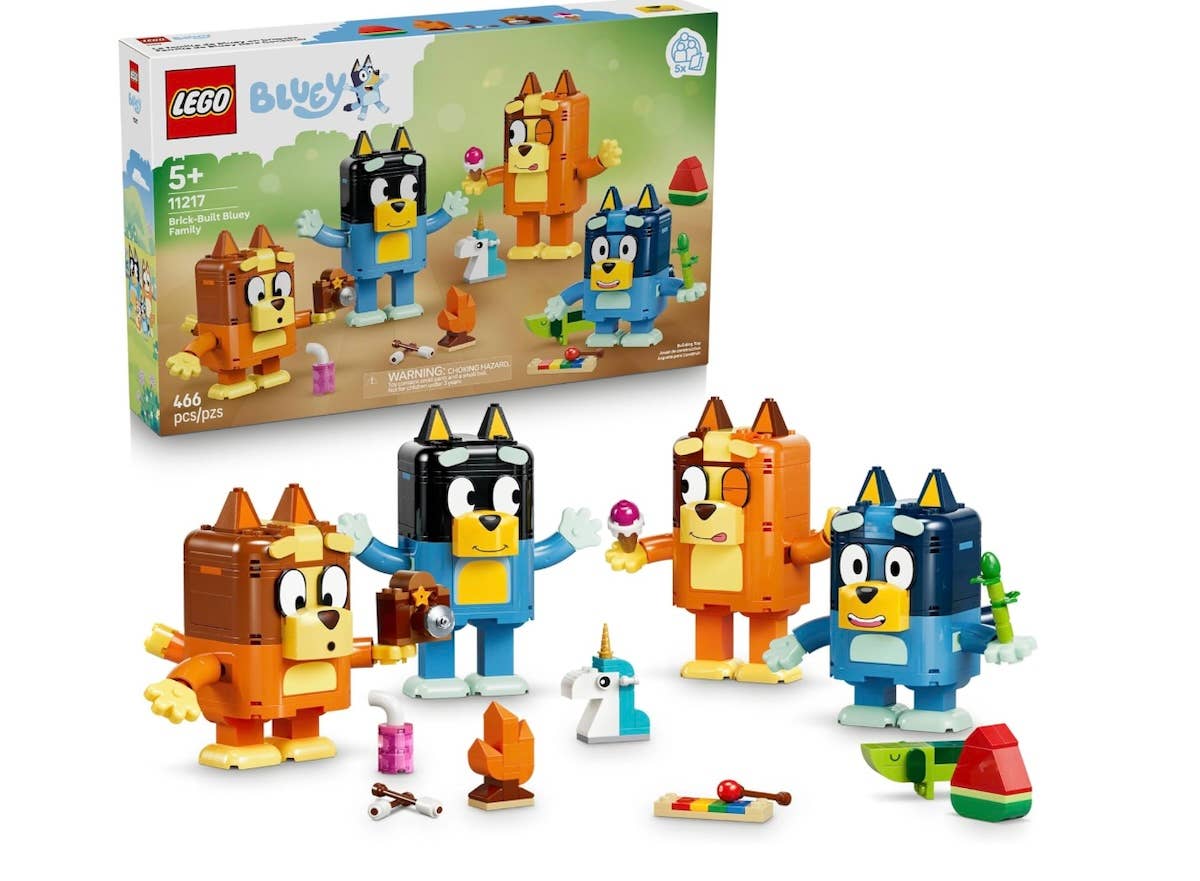 Amazon Is Selling a 466-Piece Lego 'Bluey' Set Perfect for Show