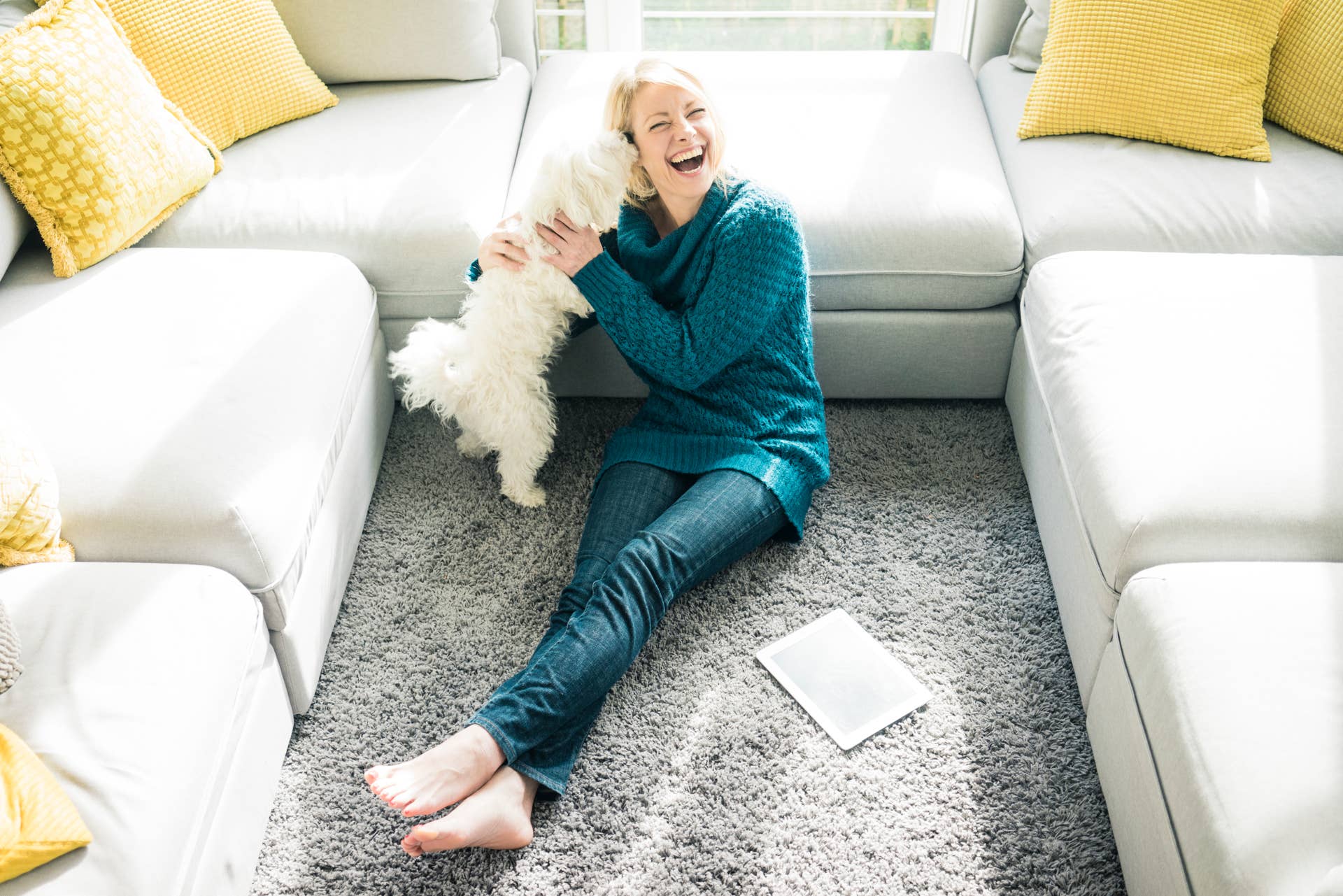 Dog's Over-the-Top Greeting for Mom Is Too Precious - PetHelpful