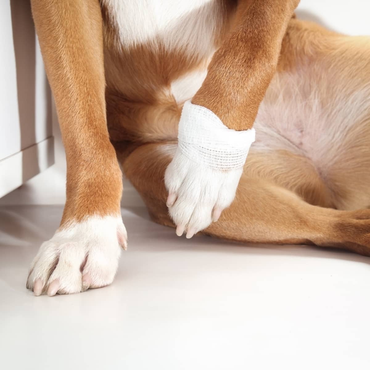 Skin tag on dog paw on sale