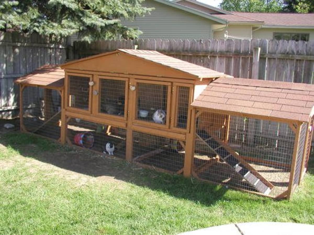 Outdoor rabbit run flooring online