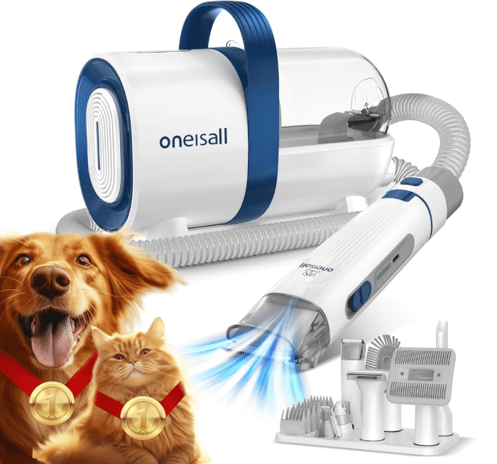 Amazon Prime Day Deal on Cool Dog Vacuum & Grooming Kit Is All the Rage ...